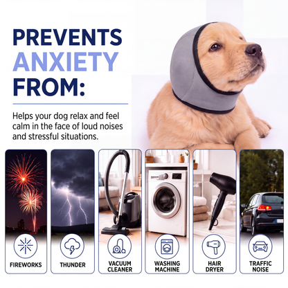 PeacePaws™ Calming Ear Muffs for Dogs